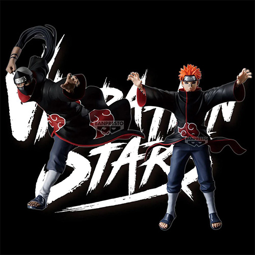 Naruto Shippuden Vibration Stars - Kakuzu & Pain - (Figurine)(Banpresto)