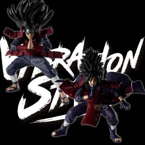 Naruto Shippuden Vibration Stars (Hashirama Senju & Madara Uchiha)- (Figurine)(Banpresto) 