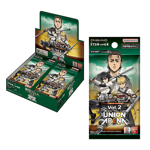 UNION ARENA Booster Pack Attack on Titan Vol.2 (EX10BT) (Box)(TCG)