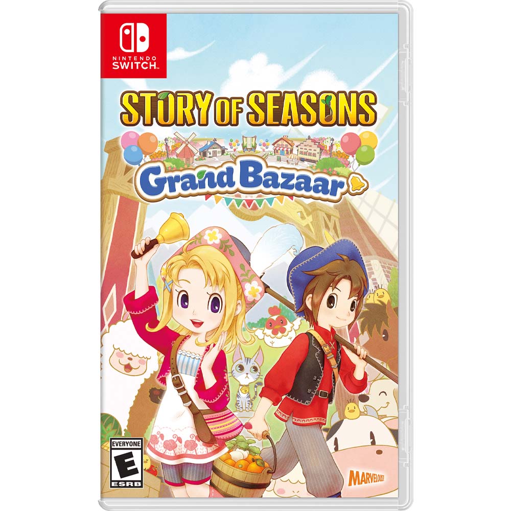 Story Of Seasons: Grand Bazaar (Deluxe) - (Asia)(Eng/Chn)(Switch)(Pre-Order)