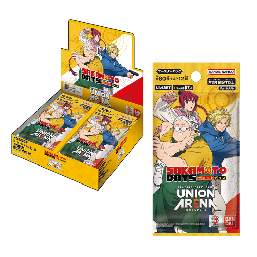 UNION ARENA Booster Pack SAKAMOTO DAYS【UA43BT】(Box)(TCG)(PROMO)