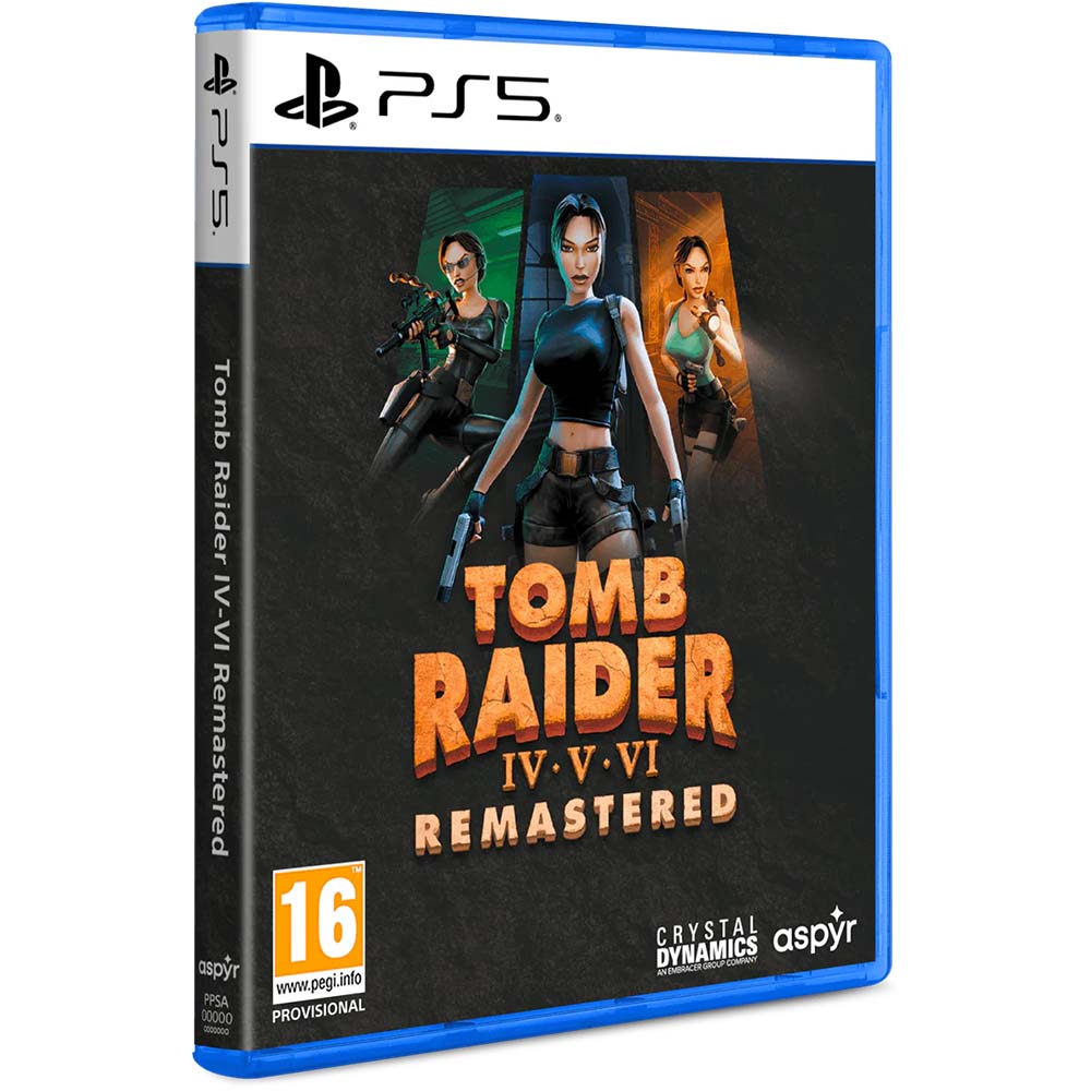 Tomb Raider IV - VI Remastered - (R2)(Eng/Chn)(PS5)