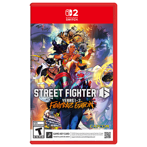 Street Fighter 6 (Years 1 - 2 Fighter Edition) -(Game Key Card) (Asia)(Eng/Chn)(Switch 2)