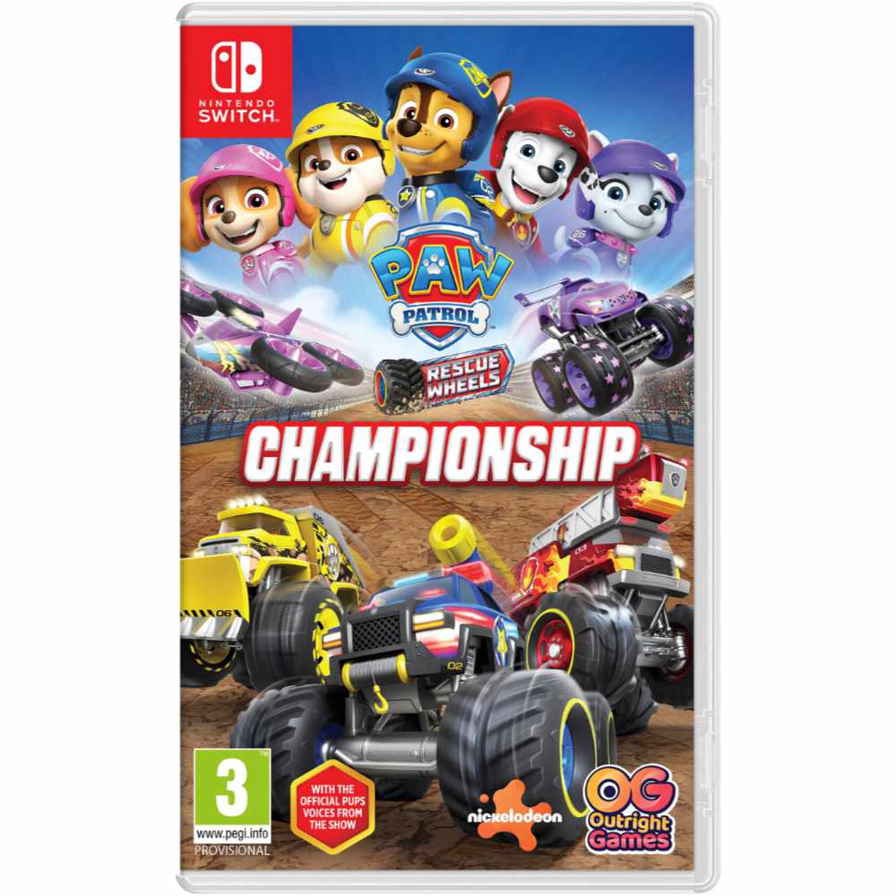 Paw Patrol Rescue Wheels Championships (EU)(Eng/Chn)(Switch)(PROMO)