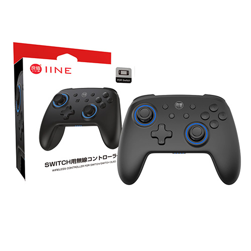 IINE Nintendo Switch Wireless Pro Controller - (Gray Plus)(L617)
