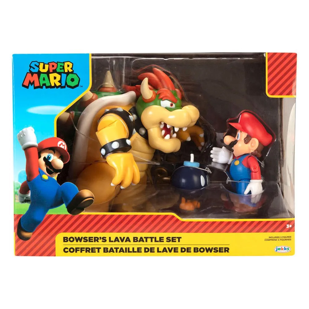 Nintendo Mario Lava Battle Set(Figurine)(Jakks Pacific)