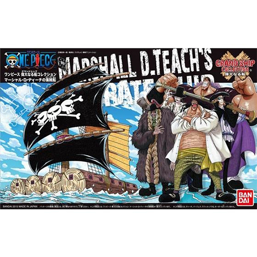 Bandai - 1700 (0028) One Piece Grand Ship Collection Marshall Teach's Ship (Model kit)