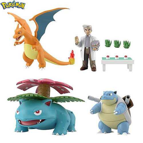 Pokemon Scale World Kanto Region Professor Oak Set W/O Gum (Figurine)(Banpresto)