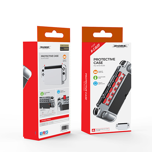 DOBE Nintendo Switch OLED Transparent Protective Case - (TNS-1190)