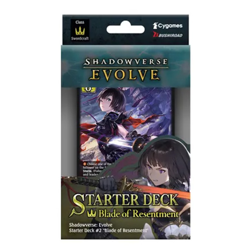 Shadowverse Evolved English Starter Deck Blade of Resentment [TCG] (PROMO)