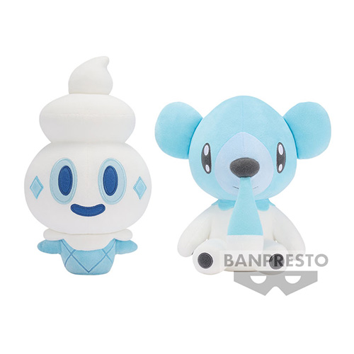 Pokemon Big Plush - Vanillite / Cubchoo (Plushie) (Banpresto)