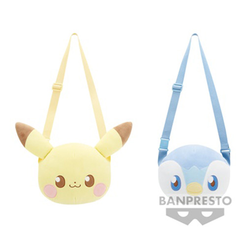 Pokepeace Plush Shoulder Bag (Plushie) (Banpresto)