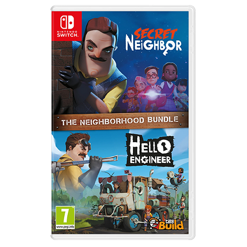 Secret Neighbor + Hello Engineer - The Neighborhood Bundle (EU)(Eng/Chn)(Switch)