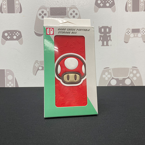Nintendo Switch 3D Games Theme 24 in 1 Storage Case - Mushroom