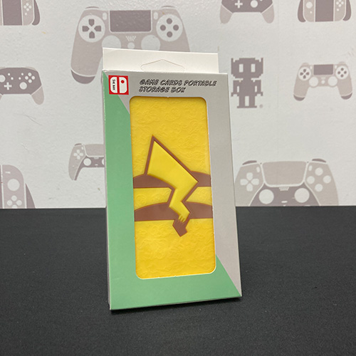 Nintendo Switch 3D Games Theme 24 in 1 Storage Case - Pikachu Tail