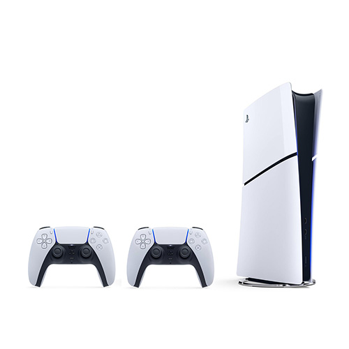 PlayStation 5 Slim (Digital Edition) - Two Dualsense Wireless Controller Bundle