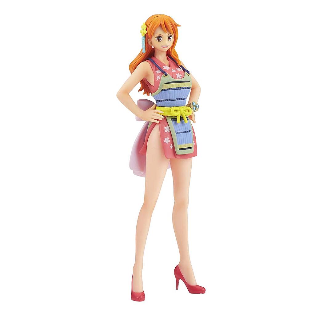 One Piece DXF The Grandline Lady Wanokuni Vol.8 - B:Nami Figure (Banpresto)