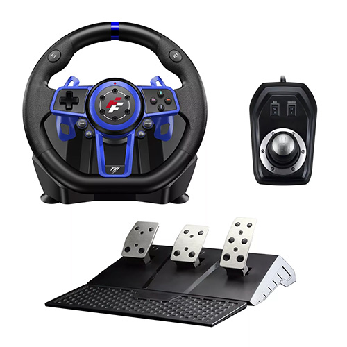 Suzuka Racing Wheel F111 With Gear Shift (PS5/PS4/PS3/PC/XBOX/Switch)