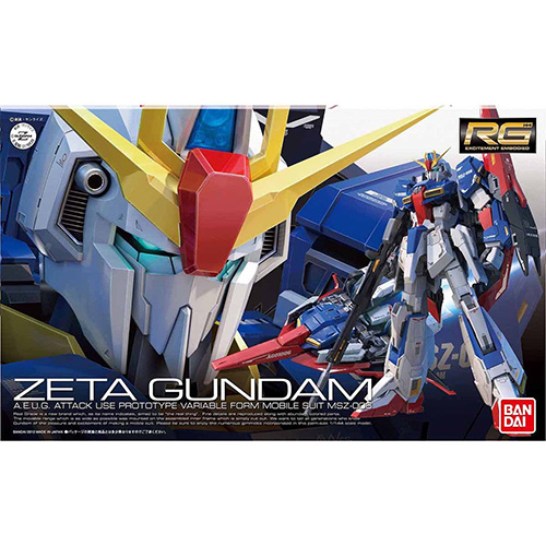 Bandai RG 1/144 Zeta Gundam - 61599 (Model Kit)