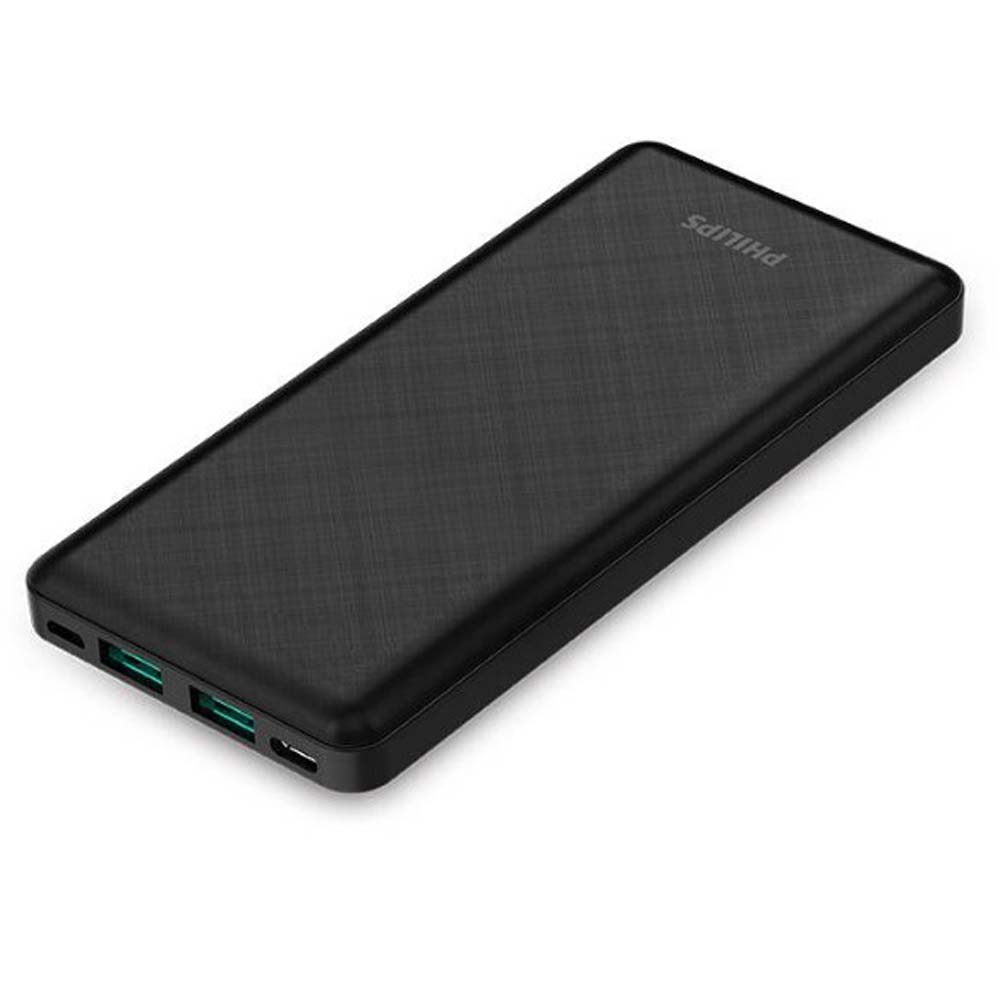Philips Power Bank 10000mAh Fast Charger (Black)(DLP7790HB/97) (Philips Promo)