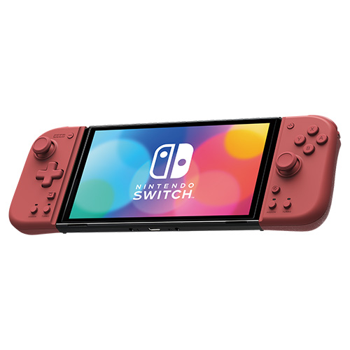 HORI Grip Controller Fit - Apricot Red (NSW-398U)