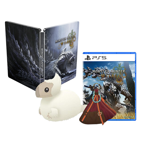 Monster Hunter Wilds E-Capcom Set + Game Bundle (R3)(Eng/Chn)(PS5)