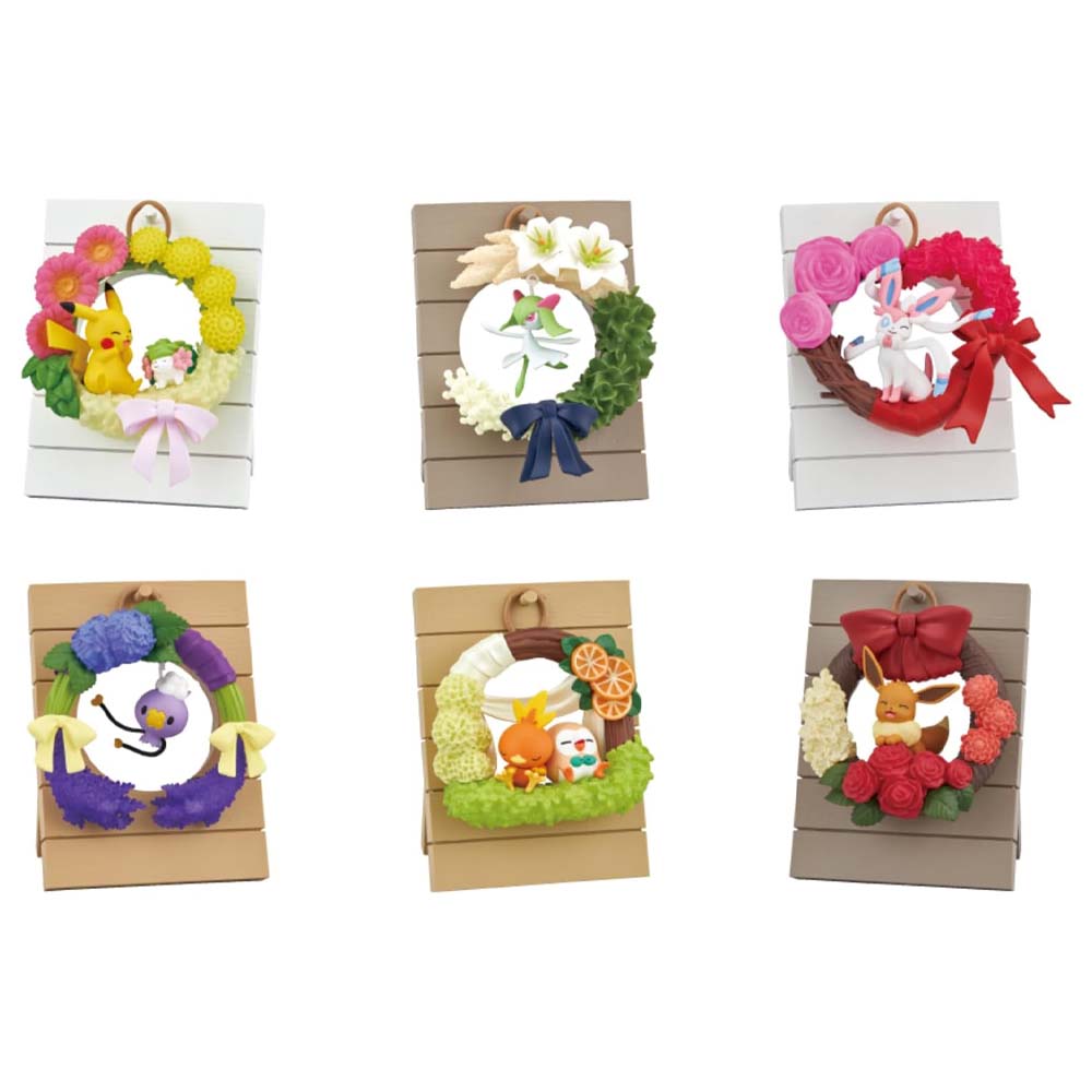 Re-Ment Pokemon Wreath Collection 2 Happiness Wreath (Blind Box)