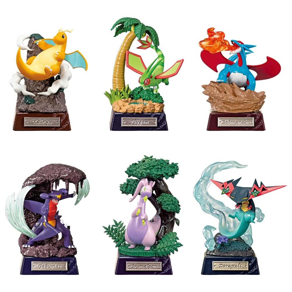 Re-Ment Pokemon Pocket Statue Dragon Type (Blind Box)(Set)