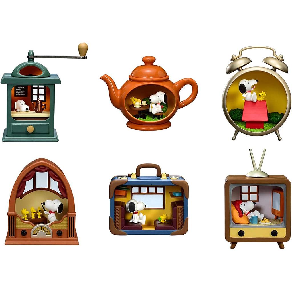 Re-Ment Snoppy Antique Diorama Collection (Blind Box)(Set)