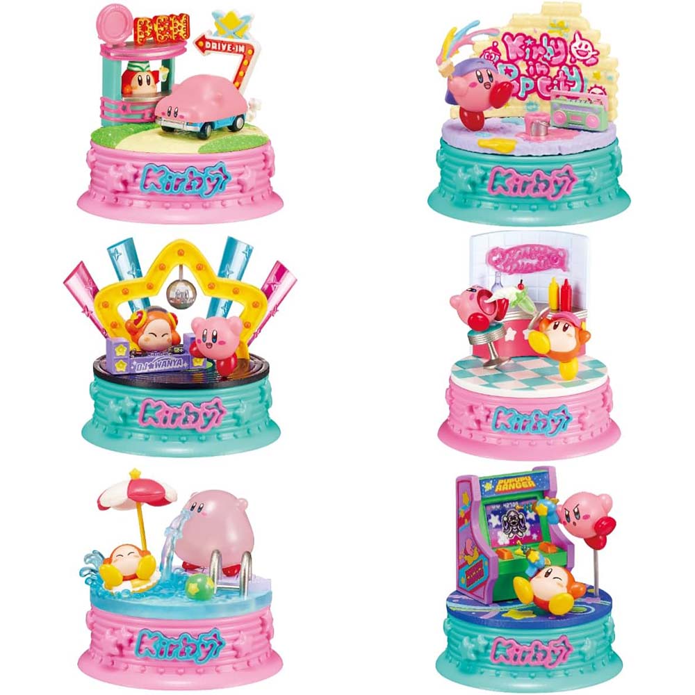 Re-Ment Kirby in Pop City (Blind Box)(Set)