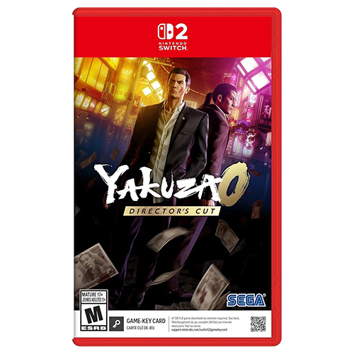 Yakuza 0 - Director's Cut (Game Key Card) - (US)(Eng/Chn)(Switch 2)(Pre-Order)