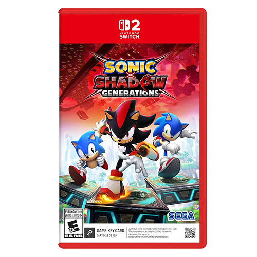 Sonic X Shadow Generations (Game Key Card) - (US)(Eng/Chn)(Switch 2)(Pre-Order)