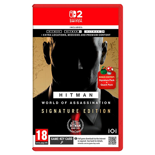 Hitman World Of Association Signature Edition (Game Key Card) - (EU)(Eng/Chn)((Switch 2)(Pre-Order)