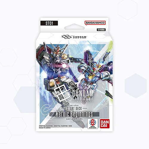 Gundam Card Game Start Deck  Heroic Beginnings【ST01】(TCG)(Pre-Order)