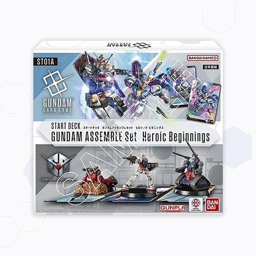Gundam Card Game Start Deck Gundam Assemble Set Heroic Beginnings【ST01A】(TCG)(Pre-Order)