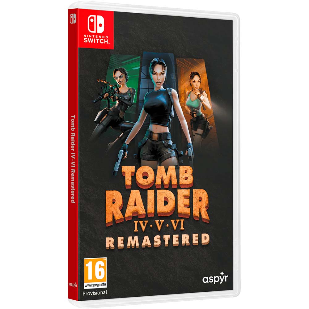 Tomb Raider IV - VI Remastered Starring Lara Croft  - (EU)(Eng/Chn)(Switch)