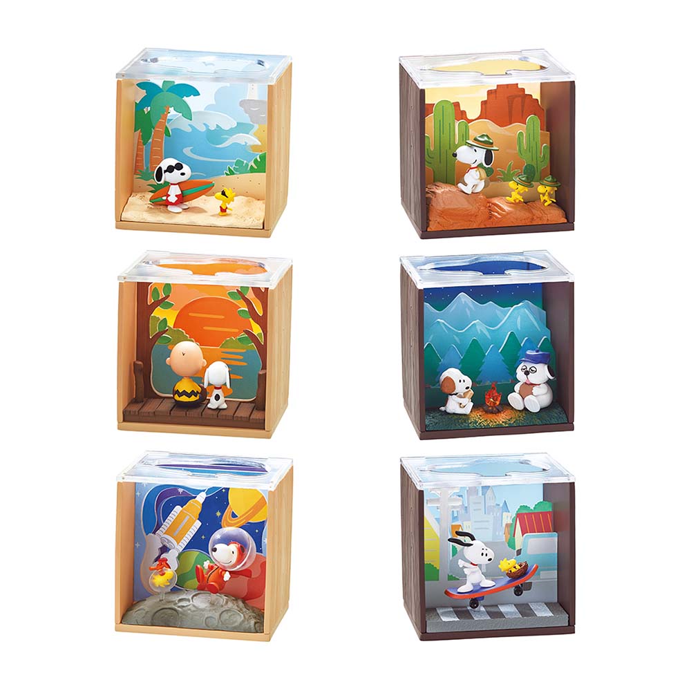 Re-Ment Snoopy Scenery Box (Snoopy)(Blind Box)