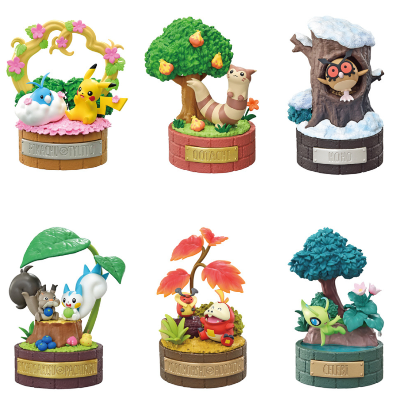 Re-ment Pokemon A Little Tale of the Forest 2 (Pokemon Series)(Blind Box)(Set)