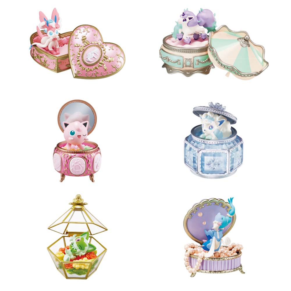 Re-Ment Pokemon Romantic Collection (Pokemon Series)(Blind Box)(Set)