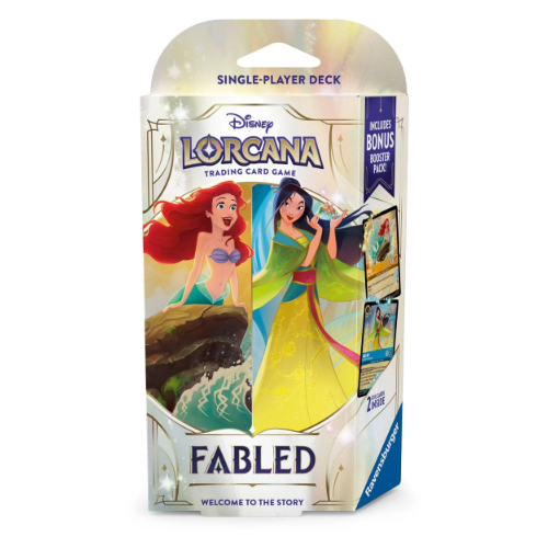 Disney Lorcana TCG Fabled Starter - Ariel / Mulan (TCG)