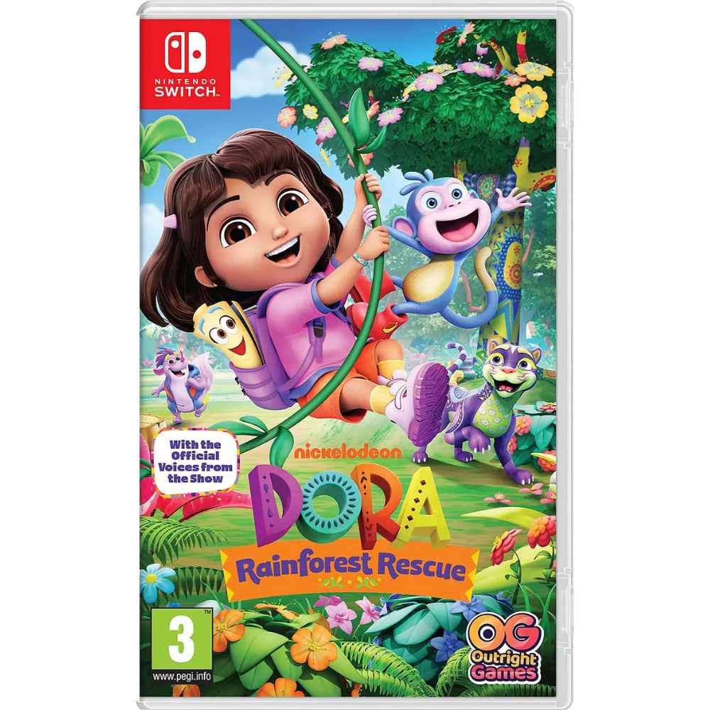 Dora The Explorer: Rainforest Rescue (EU)(Eng)(Switch)(Pre-Order)
