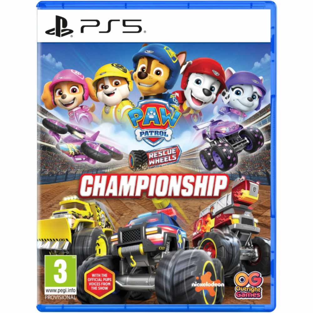 Paw Patrol Rescue Wheels Championships (R2)(Eng/Chn)(PS5)(Pre-Order)