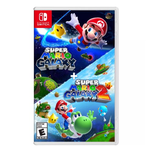 Super Mario Galaxy + Super Mario Galaxy 2 (Asia)(Eng/Chn)(Switch)(Pre-Order)