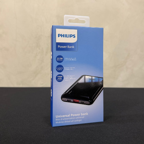 Philip Powerbank Super Mini Fast Charger 10000mah (DLP3710)) (Universal) (Philips Promo)