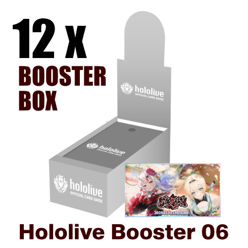 Hololive Official Card Game Booster 06(Ctn) (TCG)(Pre-Order)
