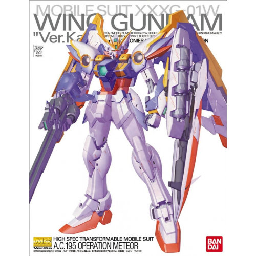 Bandai - 3500 (0028) MG 1/100 Wing Gundam Ver.Ka (62839) (Model kit)