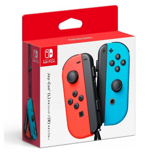Nintendo Switch Joy-Con Controller - (Neon Blue / Neon Red)(OEM)