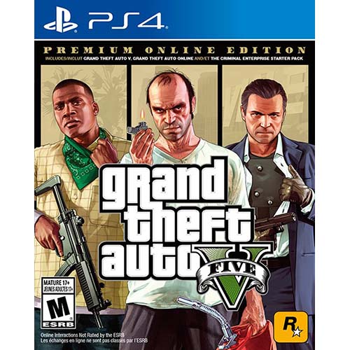 Grand Theft Auto V Premium Edition - R3/Eng, Chn (PS4)