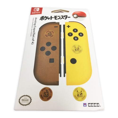 Switch Pokemon Pikachu Analog Caps