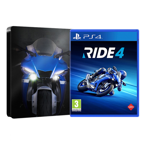 RIDE 4 Steelbook Edition- (R2)(Eng/Chn)(PS4)